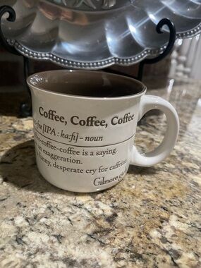 Gilmore Girls COFFEE COFFEE, COFFEE NOUN double sided mug - Brand New!